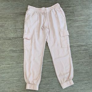 NWT Elizabeth & James Pink Cargo Pants
